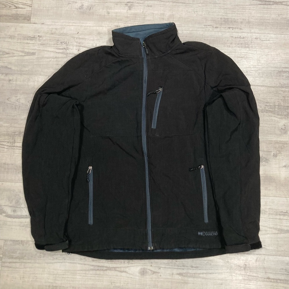 Black Diamond Insulated Rain Jacket - Size Large